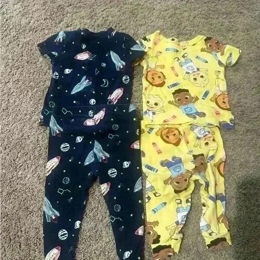 Size 12 month pajamas.